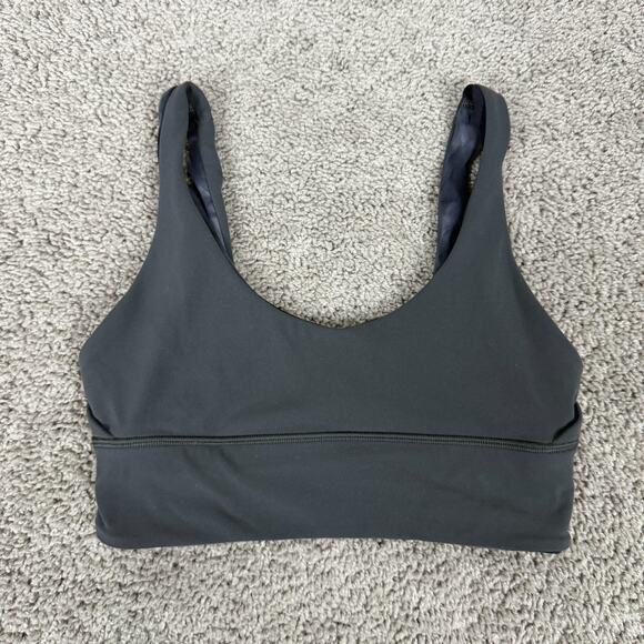Lululemon Align Reversible Bra Womens 6 A/B Cups Diamond Dye Pitch light Support - Picture 8 of 11